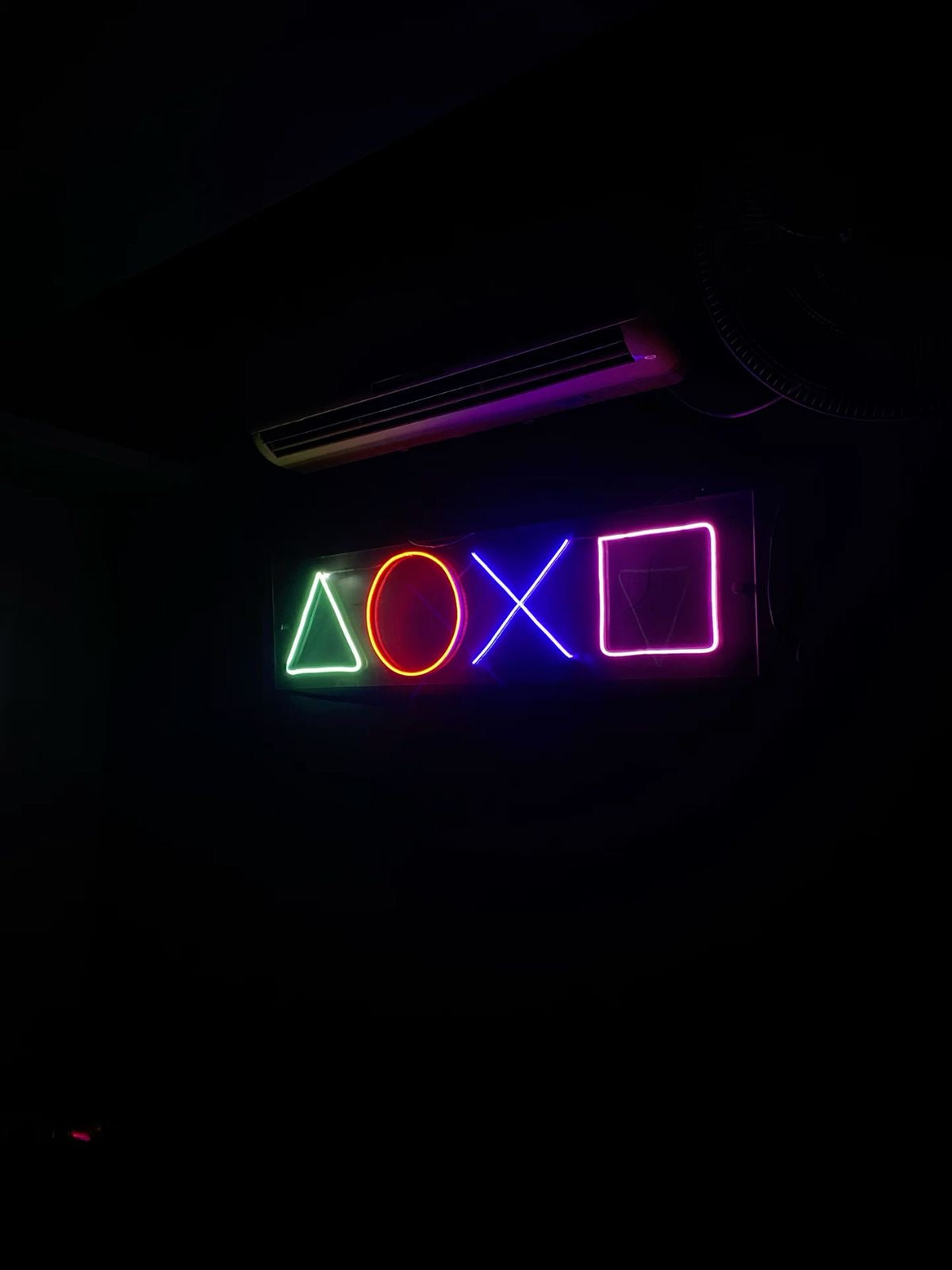 △OX▢ Neon Sign