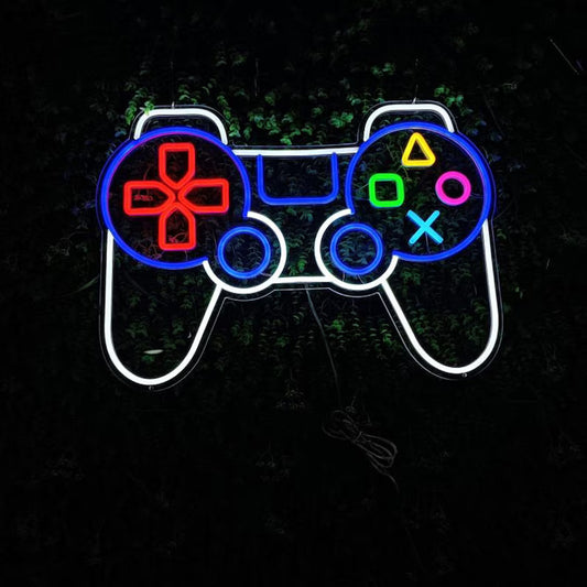 Game Console Neon Sign